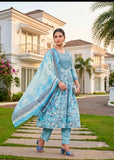 Frock style summmer collection - sky blue