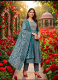 Frock style summmer collection - royal blue