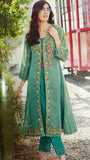 Beautiful three-piece fusion suit.