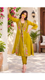 Beautiful three-piece fusion suit.