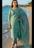 cotton straight kurta set - blue